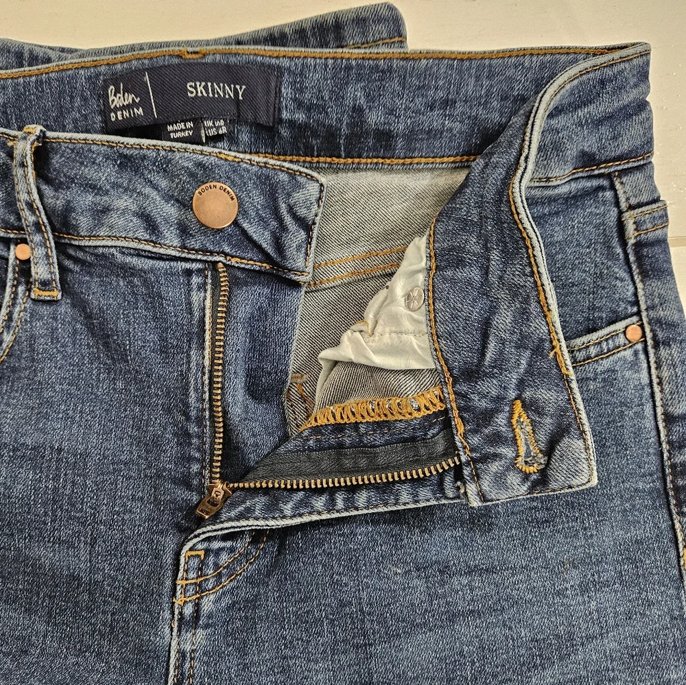 Boden skinny denim jeans women's size 6 regular - Picture 9 of 14